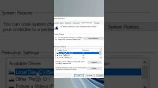 create a restore point system