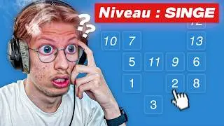 Suis-je MEILLEUR qu'un CHIMPANZÉ ? (mon résultat est lunaire...)