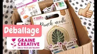 DEBALLAGE COLIS SURPRISE Graine Créative !