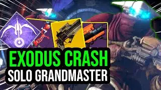 SOLO EXODUS CRASH GRANDMASTER NIGHTFALL (Platinum Hunter) // Destiny 2 Season of the Lost