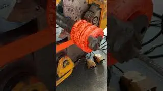 The process of making super springs that can be used in subways  #machine #factory #springs