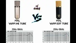 MXL V69M HE Tube vs MXL V69M EDT Tube Studyo Mikrofon Özellik Karşılaştırma Videosu - #244