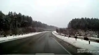 Авария на трассе Серов-Краснотуринск