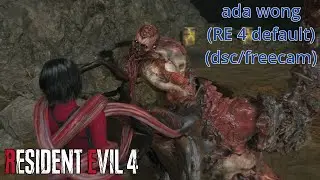 ada wong (RE 4 default) (リョナ/freecam) resident evil 4