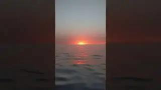 Невероятно красивый закат в океане.You Tube # Shorts
