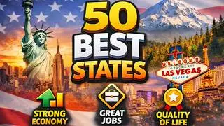All 50 US States Ranked From Worst to Best 🇺🇸