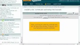 How to install an SSL Certificate in WHM - Canadian Web Hosting