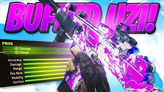 the UZI got BUFFED... is it VIABLE? 🤔 (BEST UZI CLASS SETUP in WARZONE) - Warzone Season 4