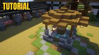Aesthetic Water Well - Minecraft Tutorial - Easy