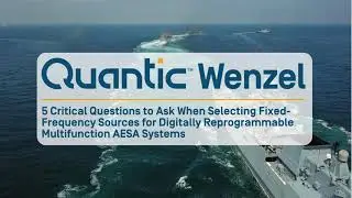 5 Critical Questions to Ask | Digitally Reprogrammable Multifunction AESA Systems