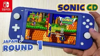 SONIC ORIGINS | Sonic CD (JP) - Round 1 - Palmtree Panic (Nintendo Switch Lite) Indonesia