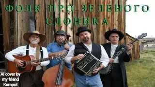 Фолк про зеленого слоника (Suno AI)