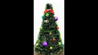 DIY Christmas Tree🌲|  Let's make a simple christmas tree at home 