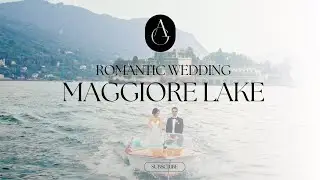 Romantic wedding on Maggiore Lake at Villa Claudia dei Marchesi dal Pozzo