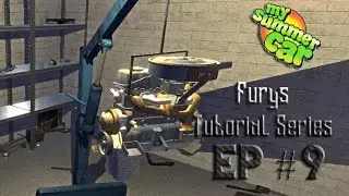 HOW TO: My Summer Car - Attach Engine To Engine Hoist Ep.9