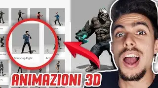 Animazioni 3D pronte per i vostri MODELLI 3D!