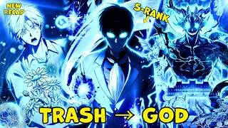From TRASH to S-Rank GOD, He REBORN & AWAKENED a LEGENDARY Magic LEVELING SYSTEM! – Manhwa Recap