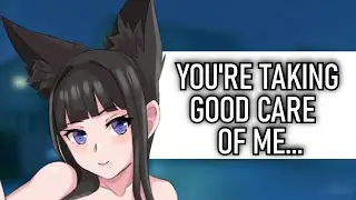 Helping A Stray Tsundere Wolfgirl [ASMR Roleplay Audio]