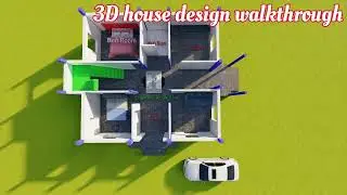 3D house design kaise banaen|low budget house design|ghar ka naksha 3D me|3D small size house design