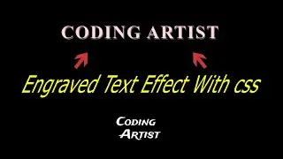 Creating Engraved Text with CSS.