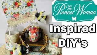 Pioneer woman /shabby chic Kitchen DIY’s /diys using shelf liners/Beebeecraft