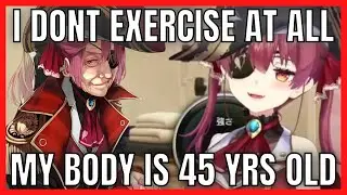 【Hololive】Marine reveals her physical condition and day to day lifestyle【Eng Sub】