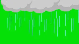 4K Cloud Animation | Green Screen | | Green Screen Animation |