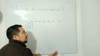 Criterio de Divisibilidad del 3