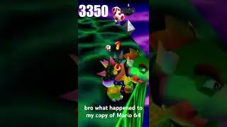 Playing as Bowser in super Mario 64