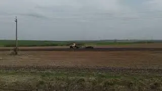 Краз в деле -Почва обратка дискатором