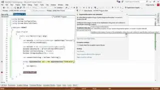C#: connection Strings y conectar a SQL Server | ADO.NET | Programando en C#