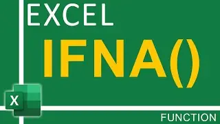How To Use Excel IFNA Function | Excel Tutorial for Everyone