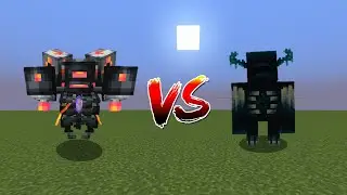 Harbinger(L_Ender's Cataclysm) Vs Warden - Minecraft Mob Battle
