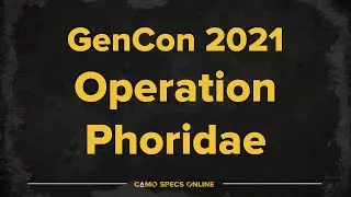 DEUTSCHE VERSION Operation Phoridae GenCon 2021 Diorama | Battletech Miniaturen Malerei