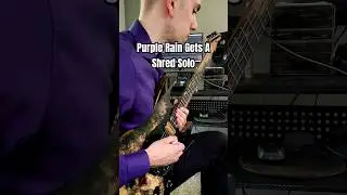 Purple Rain gets a shred guitar solo #prince