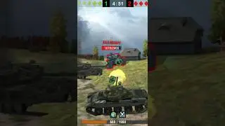 Когда ты на ст и тебя прикрывают две FV215b (183) Бабахи #shortsblitz #wotblitz #wot