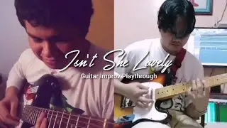 Isn't she lovely - Stevie Wonder - 🎸 Improvisation Playthrough