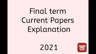 MGT111 Final Term Paper 2021 !! MGT111 Final Paper !! MGT111 Current Papers