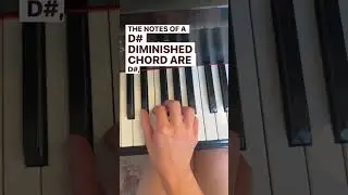 What Are The Notes Of a D Sharp Diminished Chord? 