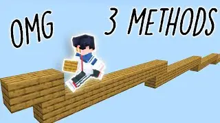 How to SPEEDBRIDGE in Minecraft Bedrock