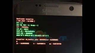 bootloader exception do handler sync   in 4k Samsung bootloader error fix