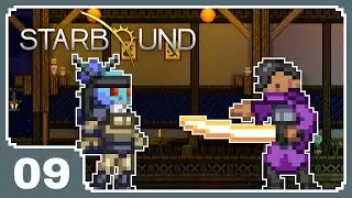 Starbound 1.4 Warrior #9: Asra Nox and Her Solus Katana