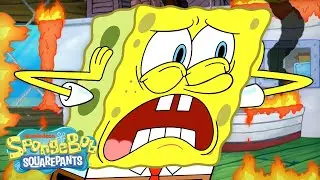 Every Time The Krusty Krab was Destroyed! | 20 Minute Compilation | SpongeBob