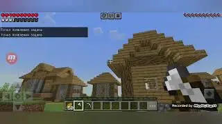 Minecraft bedrock edition. Прохождение #2. Постройка дома.
