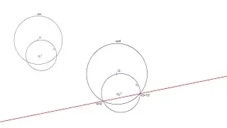 Inversion of a Circle Intersecting the Reference Circle and Passing through its Center Point
