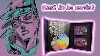 Распаковка ЛУЧШЕЙ коробки карт по аниме JoJo’s Bizarre Adventure | Best JoJo`s cards!
