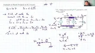 Very Easy Way to Solve any AC Circuits using Node Analysis