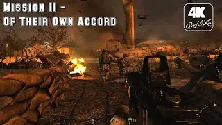 🎮 [4K] Of Their Own Accord | Call of Duty Modern Warfare 2 | Gameplay Walkthrough - Part 11