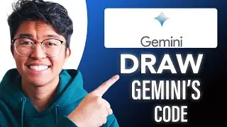 How to Draw a Code of Google Gemini Code (SIMPLE & Easy Guide!)