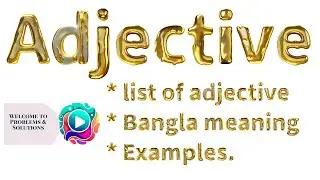 List of Adjective | Speaking English | English language | Spoken English | Adjective with Examples